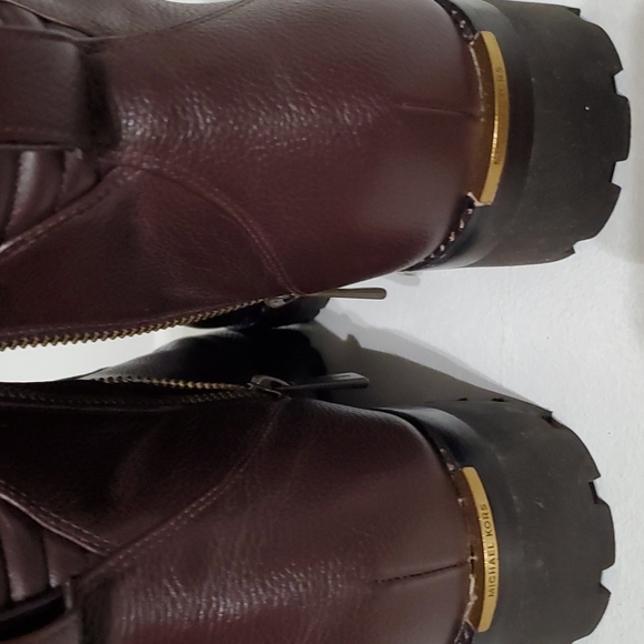 michael kors ankle boot    size 9 color brown - Picture 5 of 9